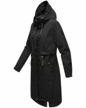 Navahoo Silberperle leichte Damen Übergangs Jacke Schwarz Größe XXL - Gr. 44