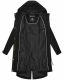 Navahoo Silberperle leichte Damen Übergangs Jacke Schwarz Größe XXL - Gr. 44