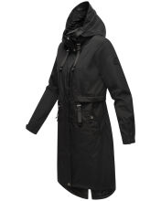 Navahoo Silberperle leichte Damen Übergangs Jacke Schwarz Größe XXXL - Gr. 43