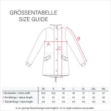 Navahoo Silberperle leichte Damen Übergangs Jacke Schwarz Größe XXXL - Gr. 43