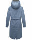Navahoo Silberperle leichte Damen Übergangs Jacke Dusty Blue Größe L - Gr. 40