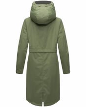 Navahoo Silberperle leichte Damen Übergangs Jacke Dusty Olive Größe S - Gr. 36