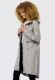Navahoo Silberperle leichte Damen Übergangs Jacke Silver Grey Größe S - Gr. 36