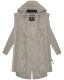 Navahoo Silberperle leichte Damen Übergangs Jacke Silver Grey Größe S - Gr. 36