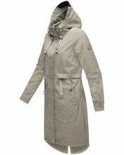 Navahoo Silberperle leichte Damen Übergangs Jacke Silver Grey Größe XL - Gr. 42