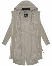 Navahoo Silberperle leichte Damen Übergangs Jacke Silver Grey Größe XL - Gr. 42