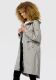 Navahoo Silberperle leichte Damen Übergangs Jacke Silver Grey Größe XL - Gr. 42