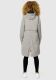 Navahoo Silberperle leichte Damen Übergangs Jacke Silver Grey Größe XL - Gr. 42