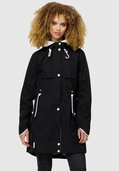 Navahoo Xankaa leichte Damen Übergangs Jacke Schwarz Größe S - Gr. 36
