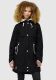 Navahoo Xankaa leichte Damen Übergangs Jacke Schwarz Größe S - Gr. 36