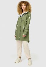 Navahoo Xankaa leichte Damen Übergangs Jacke Dusty Olive Größe S - Gr. 36