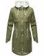 Navahoo Xankaa leichte Damen Übergangs Jacke Dusty Olive Größe S - Gr. 36
