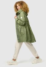 Navahoo Xankaa leichte Damen &Uuml;bergangs Jacke Dusty Olive Gr&ouml;&szlig;e L - Gr. 40