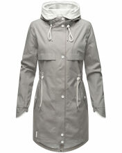 Navahoo Xankaa leichte Damen Übergangs Jacke Grau Größe S - Gr. 36