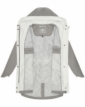 Navahoo Xankaa leichte Damen Übergangs Jacke Grau Größe S - Gr. 36