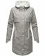 Navahoo Xankaa leichte Damen Übergangs Jacke Grau Größe S - Gr. 36