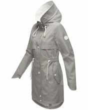 Navahoo Xankaa leichte Damen &Uuml;bergangs Jacke Grau Gr&ouml;&szlig;e L - Gr. 40