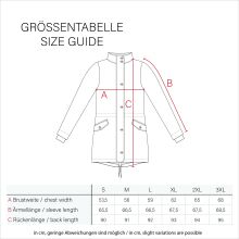 Navahoo Xankaa leichte Damen &Uuml;bergangs Jacke Grau Gr&ouml;&szlig;e L - Gr. 40