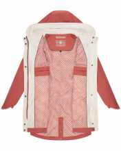 Navahoo Xankaa leichte Damen Übergangs Jacke Rouge Größe S - Gr. 36