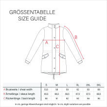 Navahoo Xankaa leichte Damen &Uuml;bergangs Jacke Powder Rose Gr&ouml;&szlig;e XXXL - Gr. 46