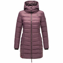 Marikoo Abendsternchen Damen Winterjacke gesteppt Dusty Plum-Größe S - Gr. 36