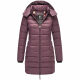 Marikoo Abendsternchen Damen Winterjacke gesteppt Dusty Plum-Größe S - Gr. 36