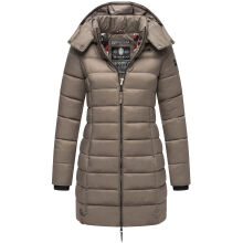 Marikoo Abendsternchen Damen Winterjacke gesteppt Stone Brown-Gr&ouml;&szlig;e M - Gr. 38