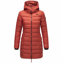 Marikoo Abendsternchen Damen Winterjacke gesteppt Terracotta-Größe S - Gr. 36