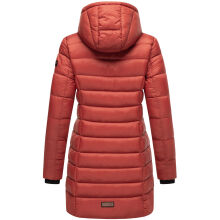 Marikoo Abendsternchen Damen Winterjacke gesteppt Terracotta-Größe S - Gr. 36