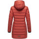 Marikoo Abendsternchen Damen Winterjacke gesteppt Terracotta-Größe S - Gr. 36