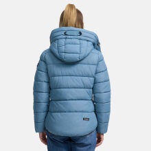 Navahoo Amayaa Damen Winter Steppjacke Powder Blue Größe XXL - Gr. 44