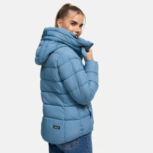 Navahoo Amayaa Damen Winter Steppjacke Powder Blue Größe XXL - Gr. 44