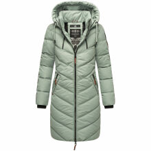 Marikoo Armasa lange Damen Winter Steppjacke Smokey Mint...