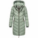 Marikoo Armasa lange Damen Winter Steppjacke Smokey Mint Größe M - Gr. 38