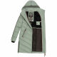 Marikoo Armasa lange Damen Winter Steppjacke Smokey Mint Größe M - Gr. 38