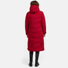 Marikoo Benikoo Damen lange Winterjacke Deep Red-Gr&ouml;&szlig;e S - Gr. 36