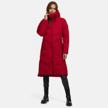 Marikoo Benikoo Damen lange Winterjacke Deep Red-Gr&ouml;&szlig;e M - Gr. 38