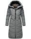 Marikoo Benikoo Damen lange Winterjacke Stormy Blue Größe 3XL - Gr. 46