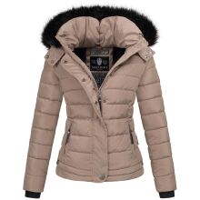 Navahoo Chloe Damen Winterjacke gefüttert Taupe Grey...