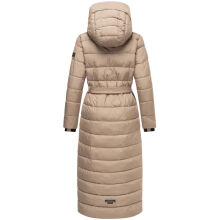 Navahoo Das Teil XIV Damen Winter Steppmantel Taupe Grey-Größe S - Gr. 36