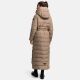 Navahoo Das Teil XIV Damen Winter Steppmantel Taupe Grey-Größe S - Gr. 36