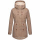 Navahoo Ireliaa Damen Winterjacke Taupe Grey Größe XS - Gr. 34