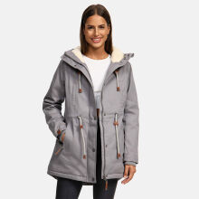 Navahoo Ireliaa Damen Winterjacke Grey Größe L - Gr. 40