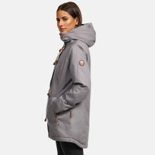 Navahoo Ireliaa Damen Winterjacke Grey Größe L - Gr. 40