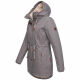 Navahoo Ireliaa Damen Winterjacke Grey Größe L - Gr. 40