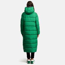 Navahoo Isalie Damen lange Winterjacke gesteppt Smaragd Green Größe XS - Gr. 34