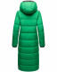 Navahoo Isalie Damen lange Winterjacke gesteppt Smaragd Green Größe XS - Gr. 34