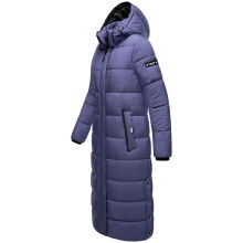 Navahoo Isalie Damen lange Winterjacke gesteppt Blue Violet Gr&ouml;&szlig;e S - Gr. 36