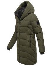 Navahoo Knutschilein Damen Winter Steppjacke Dark Olive Gr&ouml;&szlig;e XXXL - Gr. 46