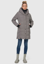 Navahoo Knutschilein Damen Winter Steppjacke Grau...